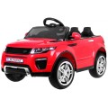 Auto Rapid Racer Elektrický Dětský Červený + Dálkové Ovládání + Pomalý Start + EVA + MP3 LED