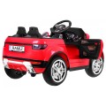Auto Rapid Racer Elektrický Dětský Červený + Dálkové Ovládání + Pomalý Start + EVA + MP3 LED