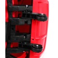 Auto Rapid Racer Elektrický Dětský Červený + Dálkové Ovládání + Pomalý Start + EVA + MP3 LED