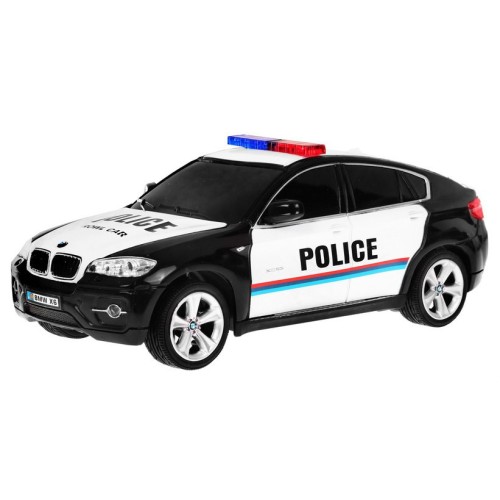 BMW x6 Dětské policejní auto 8+ Dálkové ovládání Policie 1:24 Světla kohout
