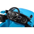 Auto Rapid Racer Elektrický Dětský Modrý Dálkový Pomalý Start EVA MP3 LED