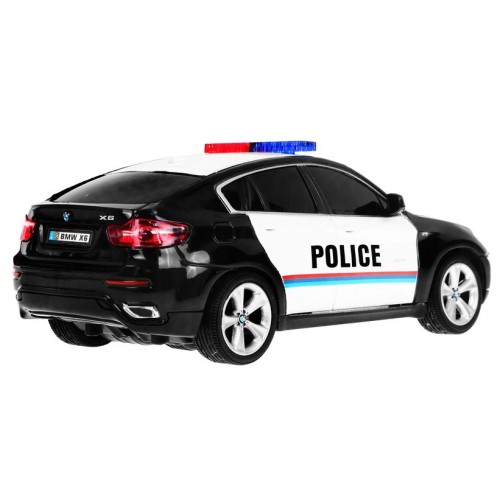 BMW x6 Dětské policejní auto 8+ Dálkové ovládání Policie 1:24 Světla kohout