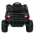Autko Farmer Pick-Up Kids černý dálkový kufr EVA Lopata MP3 LED