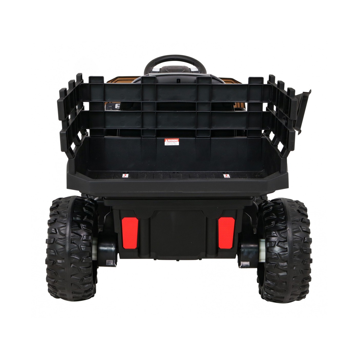 Autko Farmer Pick-Up Kids černý dálkový kufr EVA Lopata MP3 LED