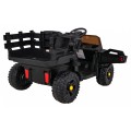 Autko Farmer Pick-Up Kids černý dálkový kufr EVA Lopata MP3 LED