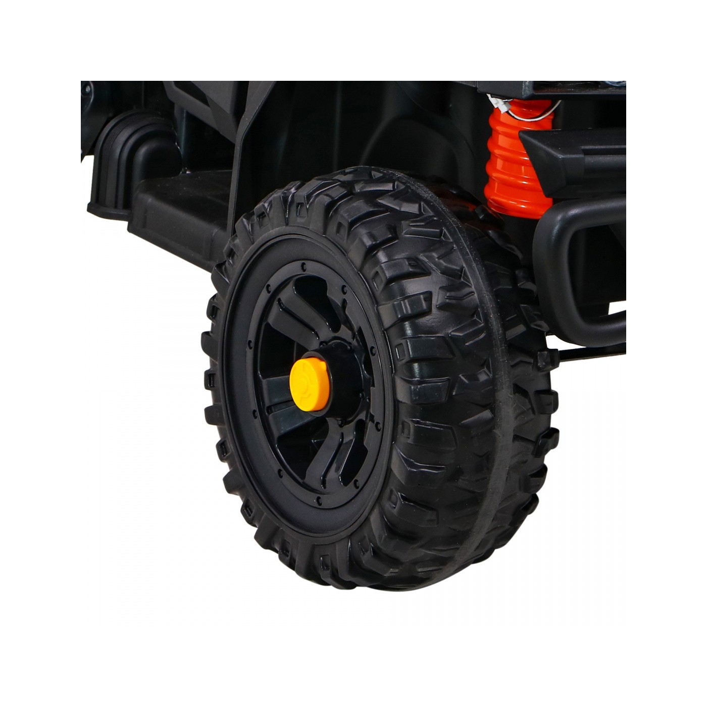 Autko Farmer Pick-Up Kids černý dálkový kufr EVA Lopata MP3 LED