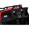 Autko Farmer Pick-up Děti Červený Dálkový Kufr EVA Lopata MP3 LED