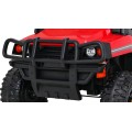 Autko Farmer Pick-up Děti Červený Dálkový Kufr EVA Lopata MP3 LED