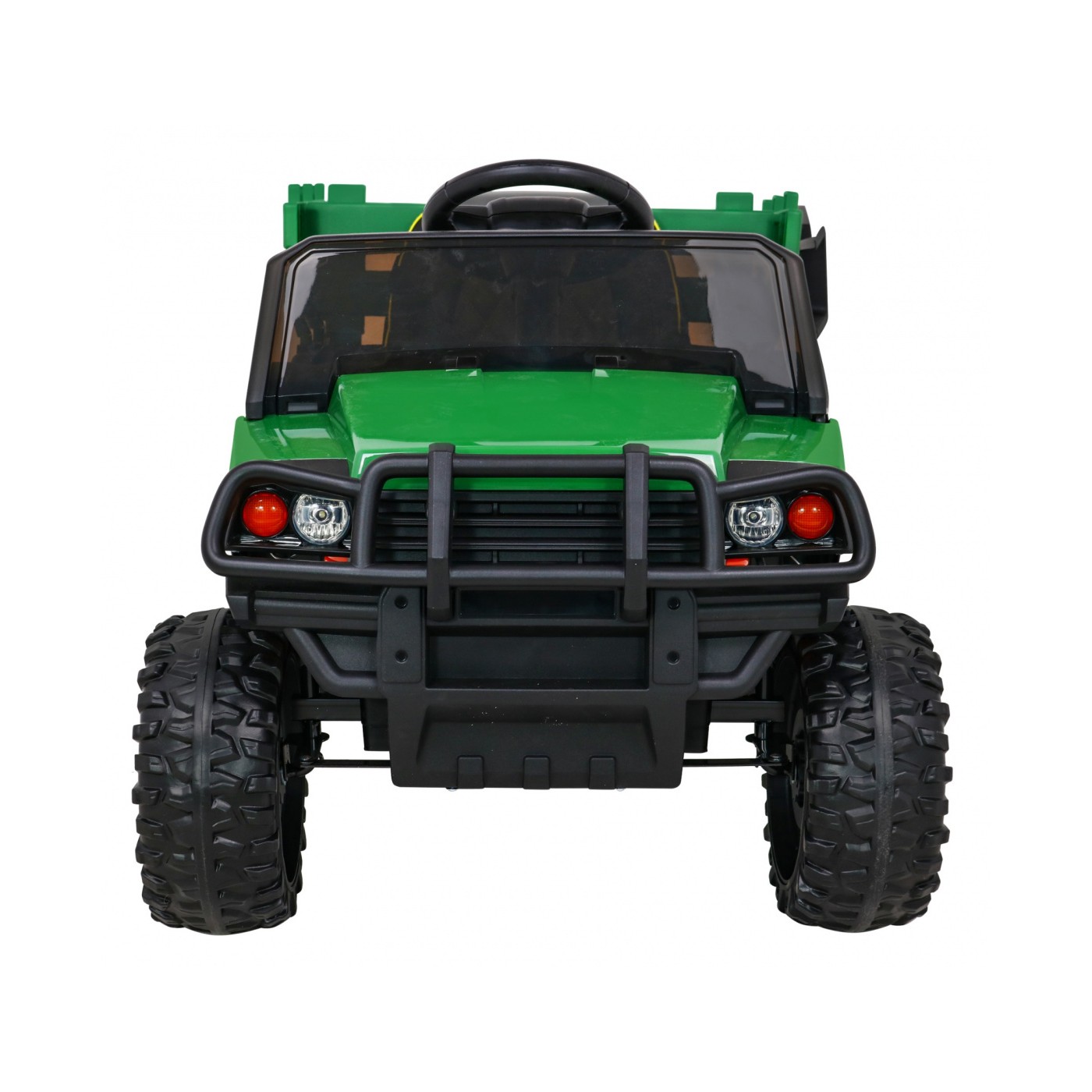 Autko Farmer Pick-up Děti Zelený Dálkový Kufr EVA Lopata MP3 LED