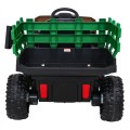 Autko Farmer Pick-up Děti Zelený Dálkový Kufr EVA Lopata MP3 LED