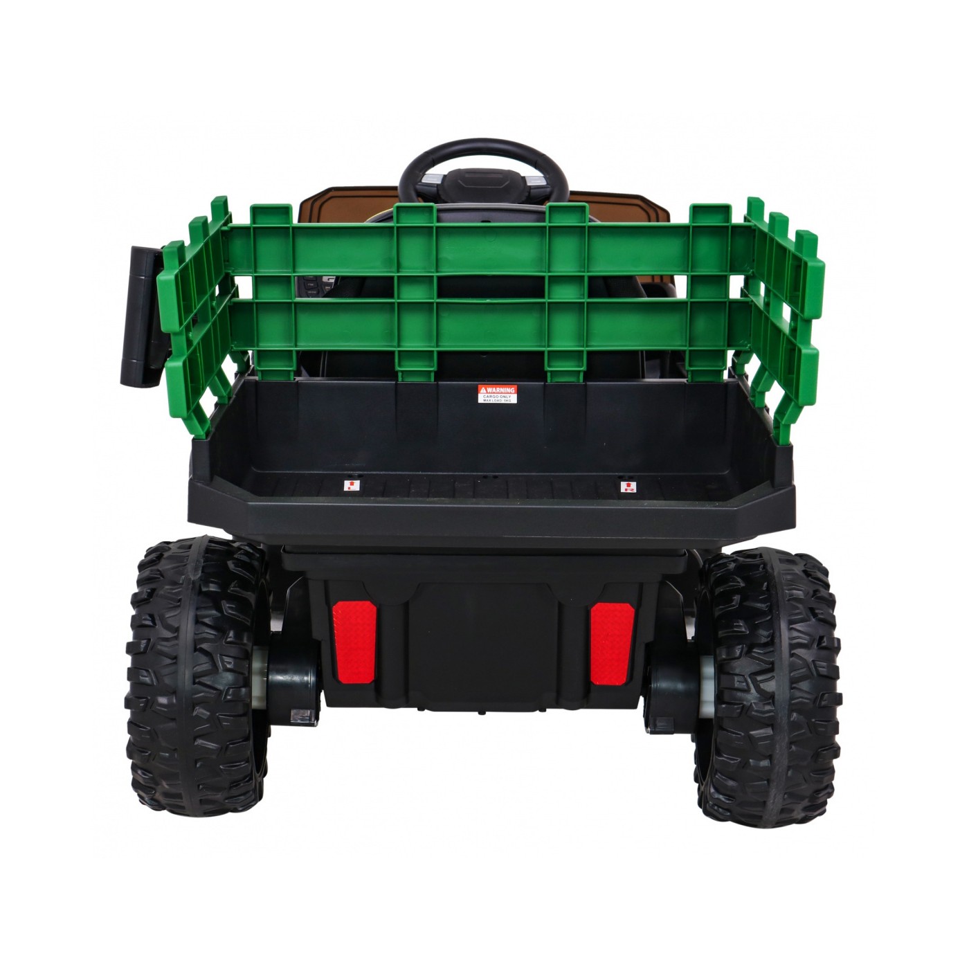 Autko Farmer Pick-up Děti Zelený Dálkový Kufr EVA Lopata MP3 LED