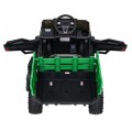 Autko Farmer Pick-up Děti Zelený Dálkový Kufr EVA Lopata MP3 LED