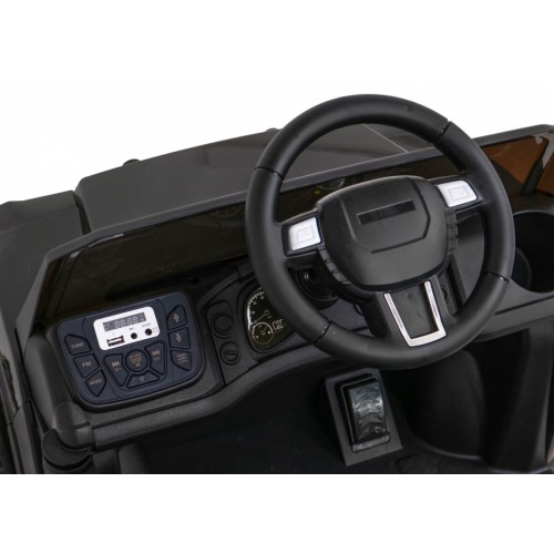 Autko Farmer Pick-up Děti Zelený Dálkový Kufr EVA Lopata MP3 LED