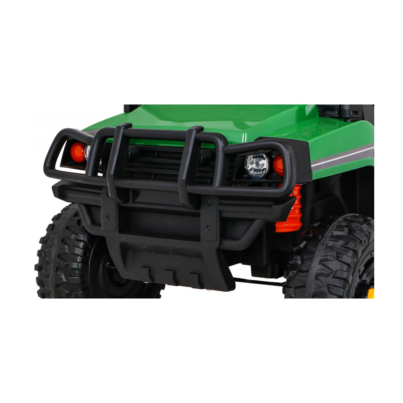 Autko Farmer Pick-up Děti Zelený Dálkový Kufr EVA Lopata MP3 LED