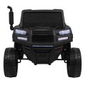 Autko Farmer Truck pro 2 děti černá + Naped 4x4 + dálkové ovládání + Kiper + Audio LED
