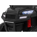 Autko Farmer Truck pro 2 děti černá + Naped 4x4 + dálkové ovládání + Kiper + Audio LED