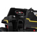 Autko Farmer Truck pro 2 děti černá + Naped 4x4 + dálkové ovládání + Kiper + Audio LED