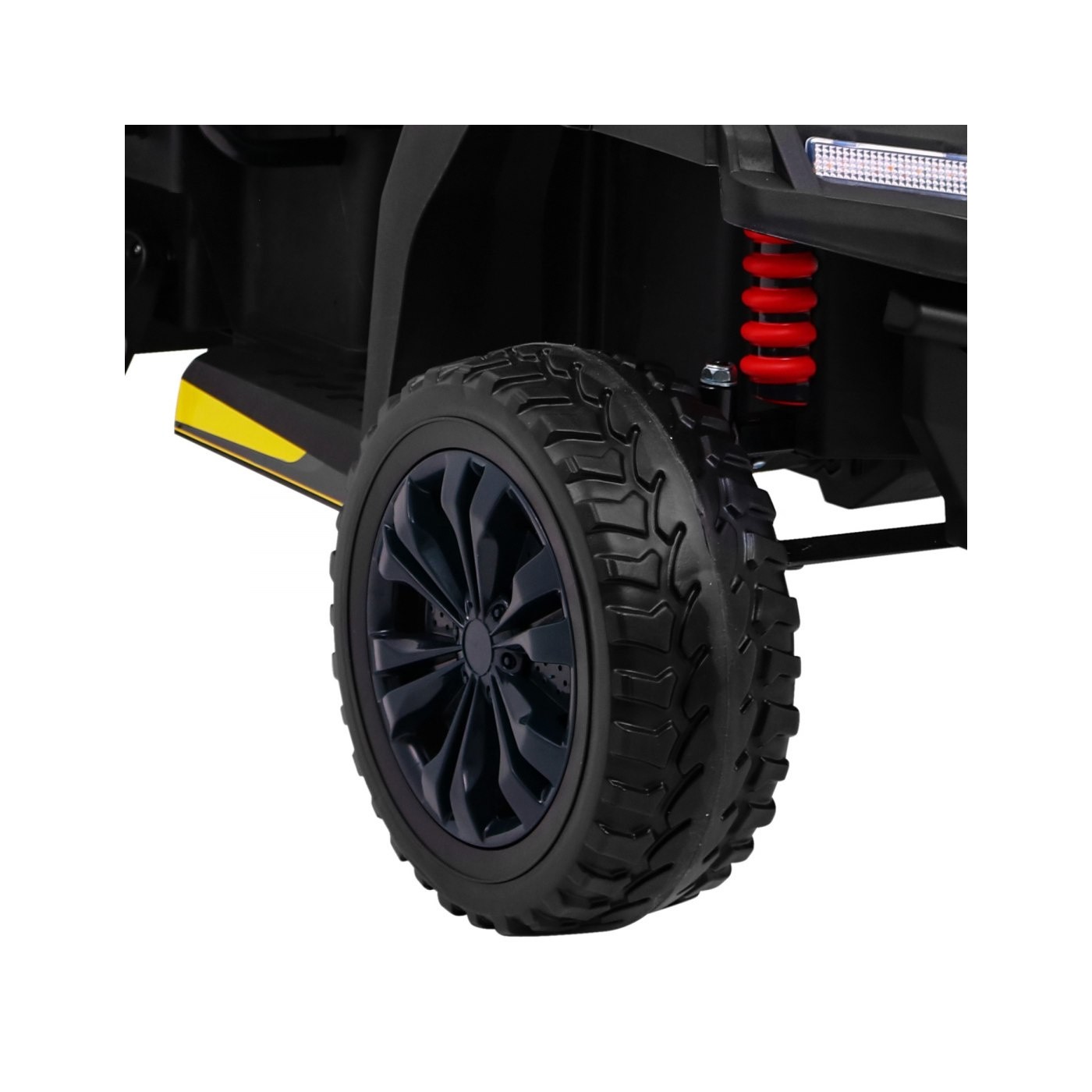 Autko Farmer Truck pro 2 děti černá + Naped 4x4 + dálkové ovládání + Kiper + Audio LED