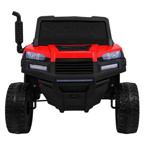 Autko Farmer Truck pro 2 děti červená + Naped 4x4 + dálkové ovládání + Kiper + Audio LED