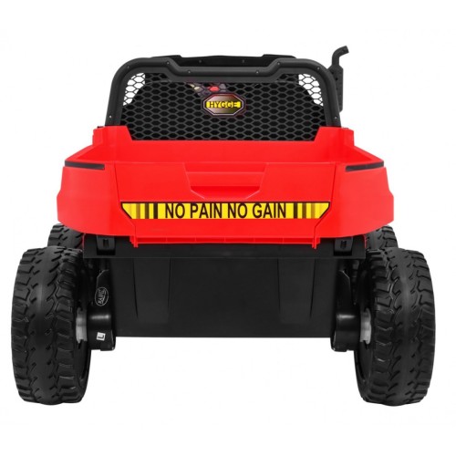 Autko Farmer Truck pro 2 děti červená + Naped 4x4 + dálkové ovládání + Kiper + Audio LED