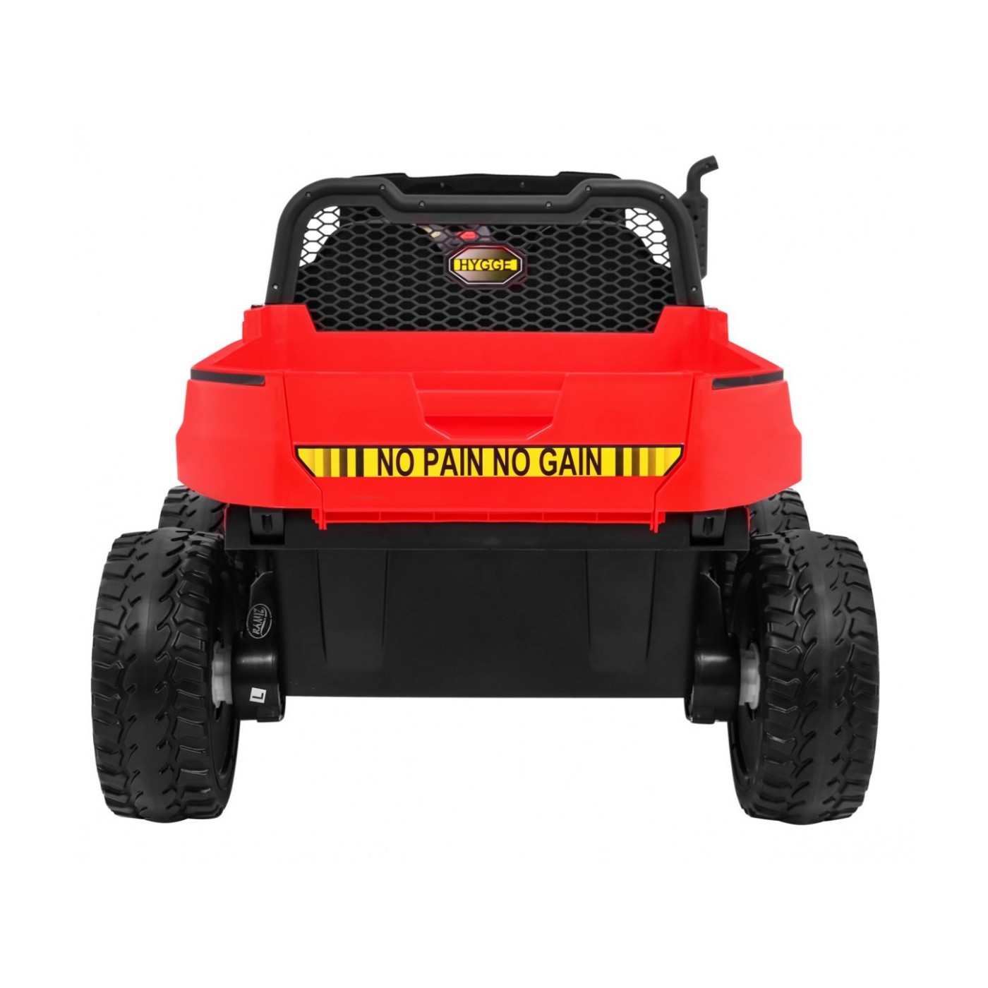 Autko Farmer Truck pro 2 děti červená + Naped 4x4 + dálkové ovládání + Kiper + Audio LED