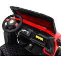 Autko Farmer Truck pro 2 děti červená + Naped 4x4 + dálkové ovládání + Kiper + Audio LED