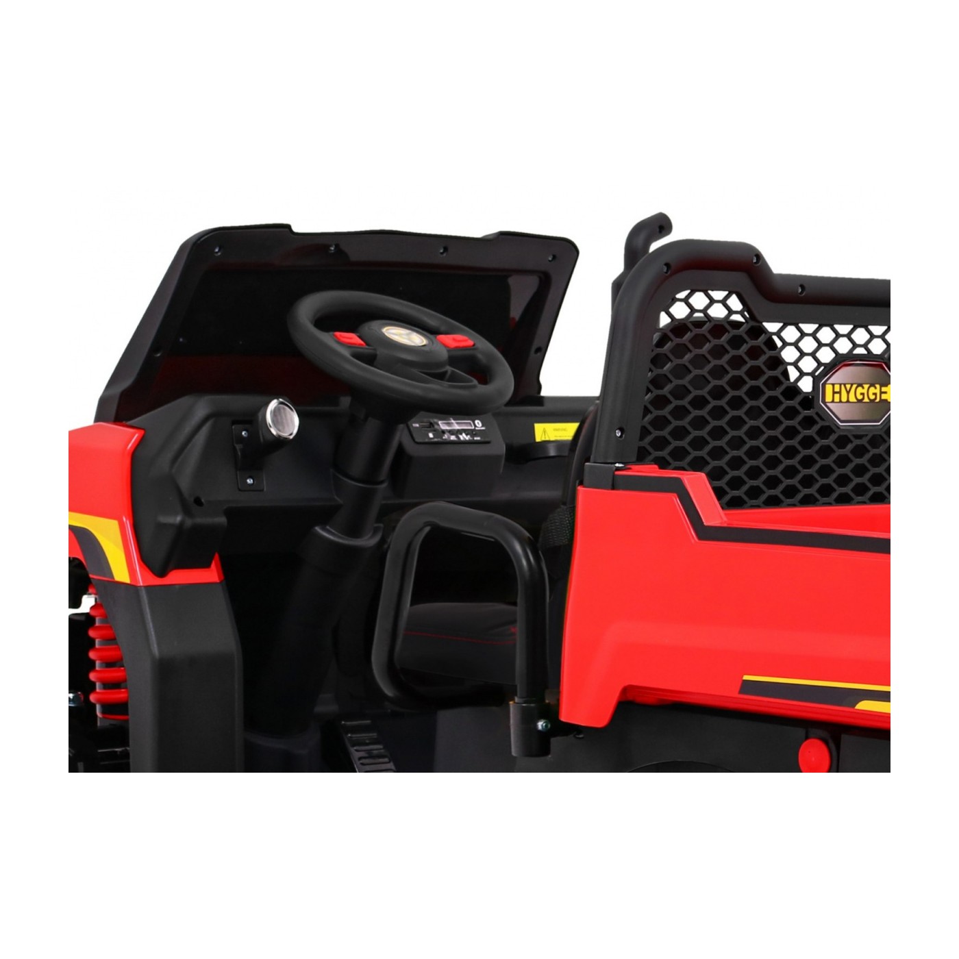 Autko Farmer Truck pro 2 děti červená + Naped 4x4 + dálkové ovládání + Kiper + Audio LED
