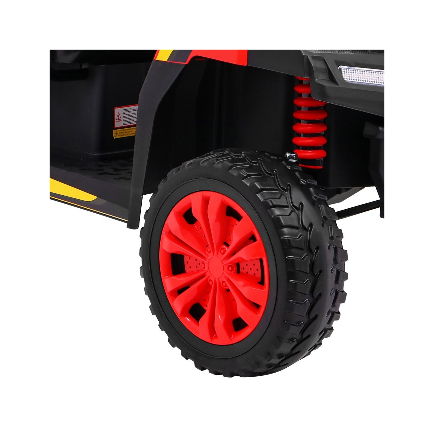 Autko Farmer Truck pro 2 děti červená + Naped 4x4 + dálkové ovládání + Kiper + Audio LED