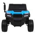 Autko Farmer Truck pro 2 děti modrá + 4x4 pohon + dálkové ovládání + Kiper + Audio LED