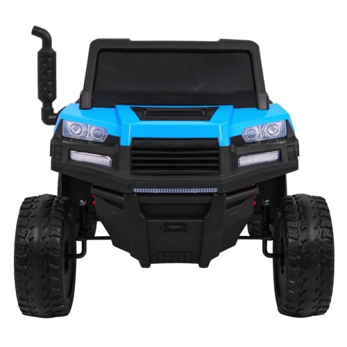 Autko Farmer Truck pro 2 děti modrá + 4x4 pohon + dálkové ovládání + Kiper + Audio LED