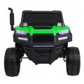 Autko Farmer Truck pro 2 děti zelená + 4x4 pohon + dálkové ovládání + Kiper + Audio LED