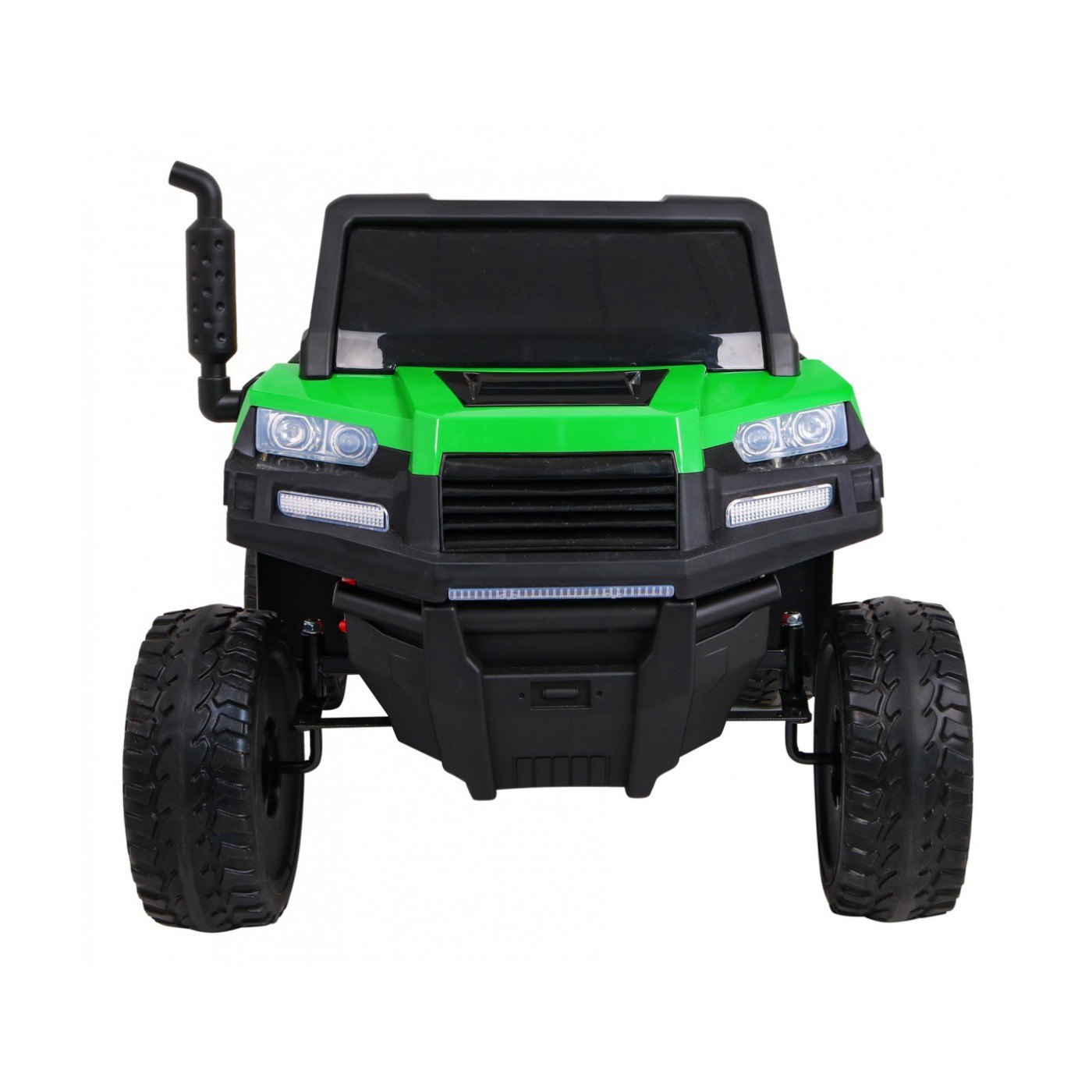 Autko Farmer Truck pro 2 děti zelená + 4x4 pohon + dálkové ovládání + Kiper + Audio LED