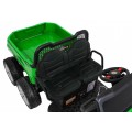Autko Farmer Truck pro 2 děti zelená + 4x4 pohon + dálkové ovládání + Kiper + Audio LED
