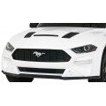Autko Ford Mustang GT na baterii pro děti Bílá + Nastavení sedadla + LED audio + EVA + Pomalý start