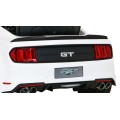 Autko Ford Mustang GT na baterii pro děti Bílá + Nastavení sedadla + LED audio + EVA + Pomalý start