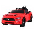 Ford Mustang GT dětská baterie auto červené nastavení sedadla audio LED EVA pomalý start