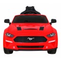 Ford Mustang GT dětská baterie auto červené nastavení sedadla audio LED EVA pomalý start