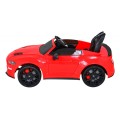 Ford Mustang GT dětská baterie auto červené nastavení sedadla audio LED EVA pomalý start