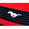 Ford Mustang GT dětská baterie auto červené nastavení sedadla audio LED EVA pomalý start