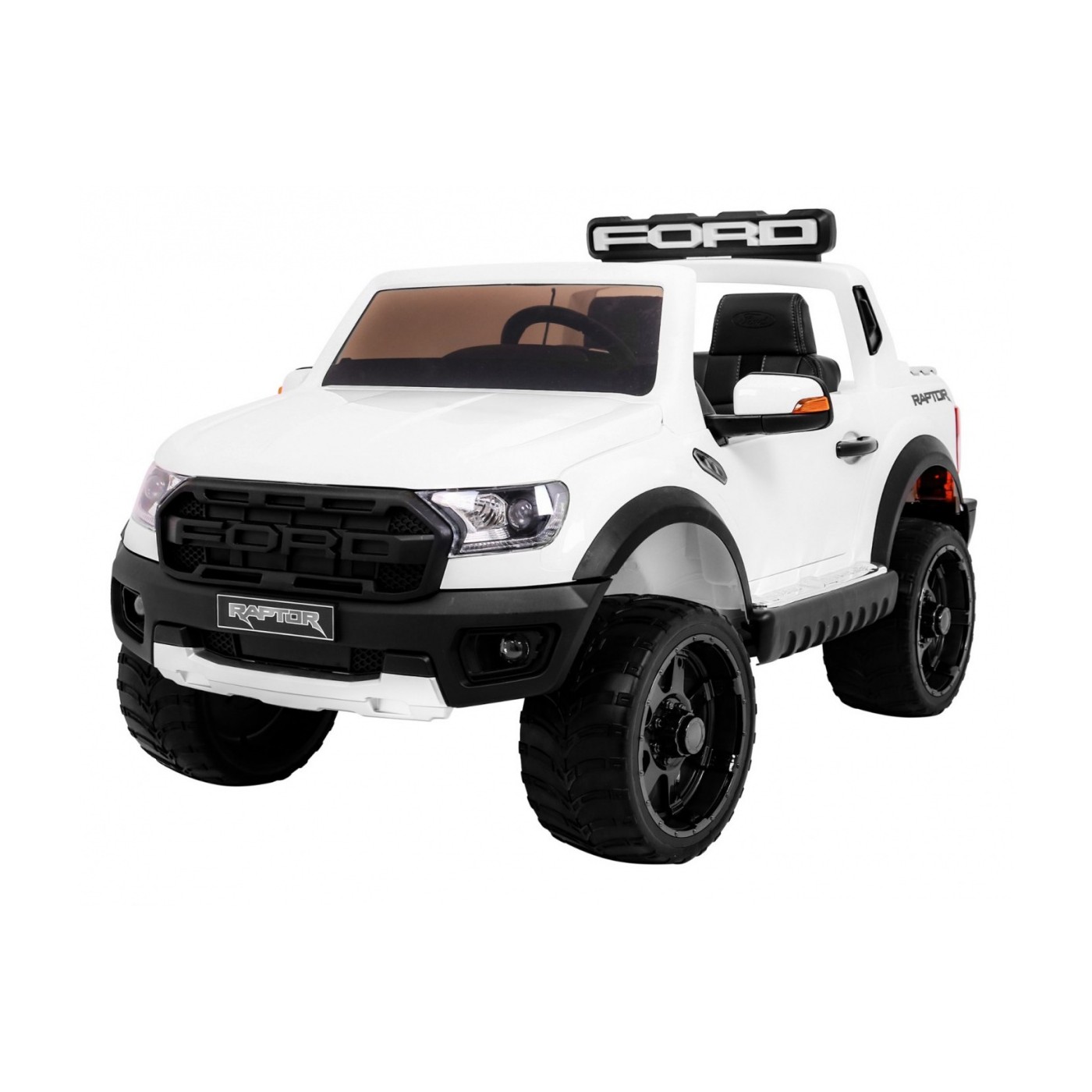 Vozidlo Ford Ranger Raptor bílé