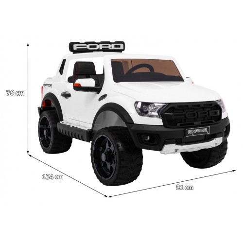 Vozidlo Ford Ranger Raptor bílé