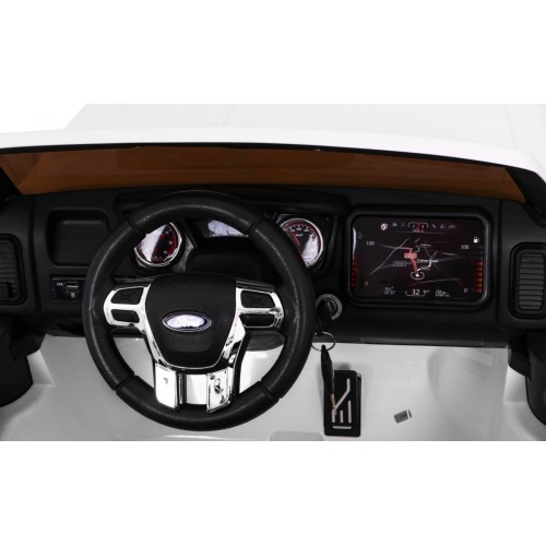 Vozidlo Ford Ranger Raptor bílé