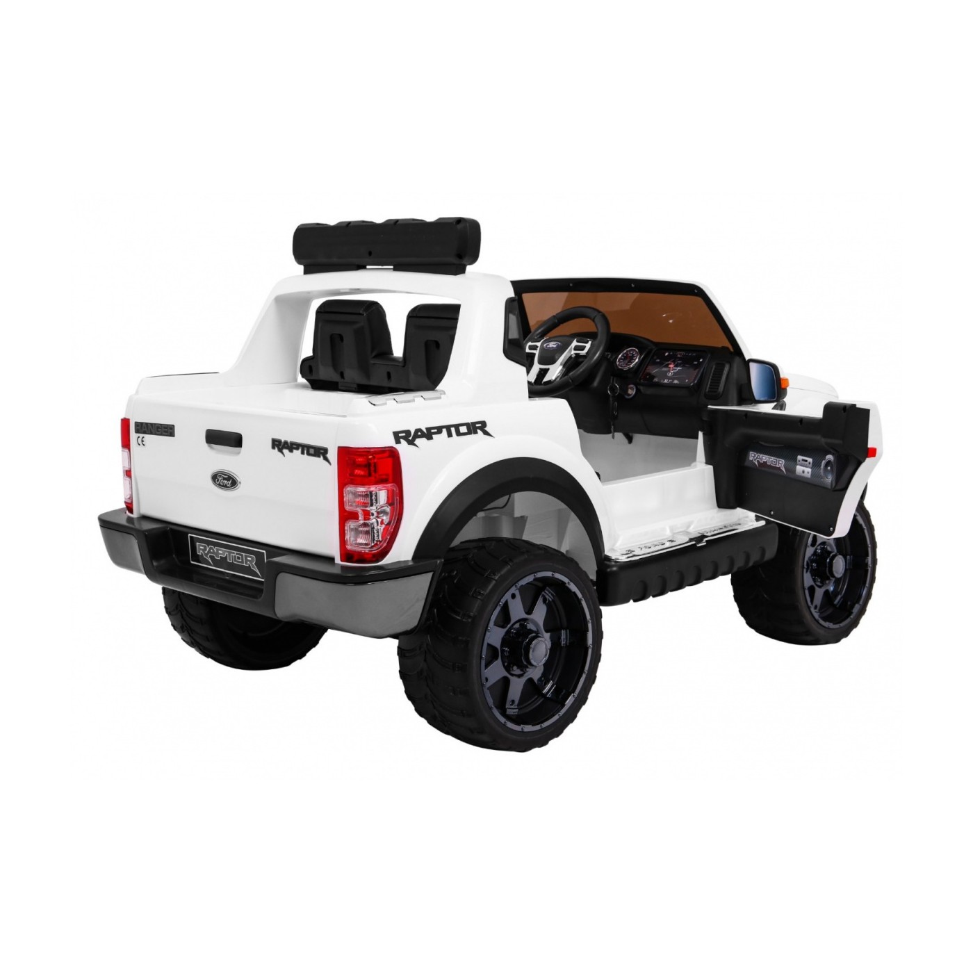 Vozidlo Ford Ranger Raptor bílé