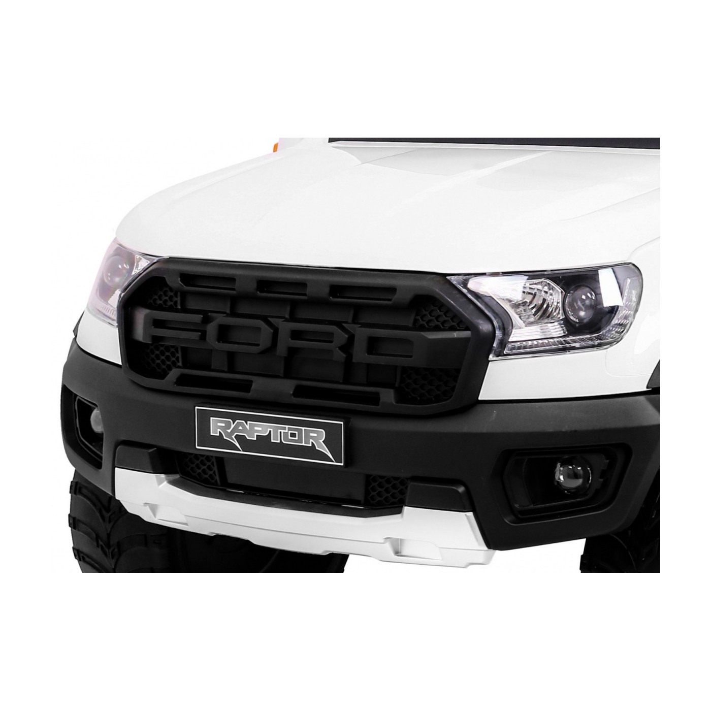 Vozidlo Ford Ranger Raptor bílé