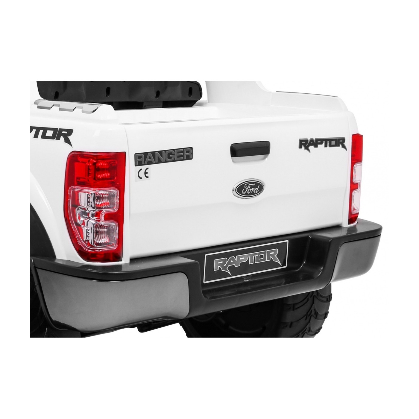 Vozidlo Ford Ranger Raptor bílé