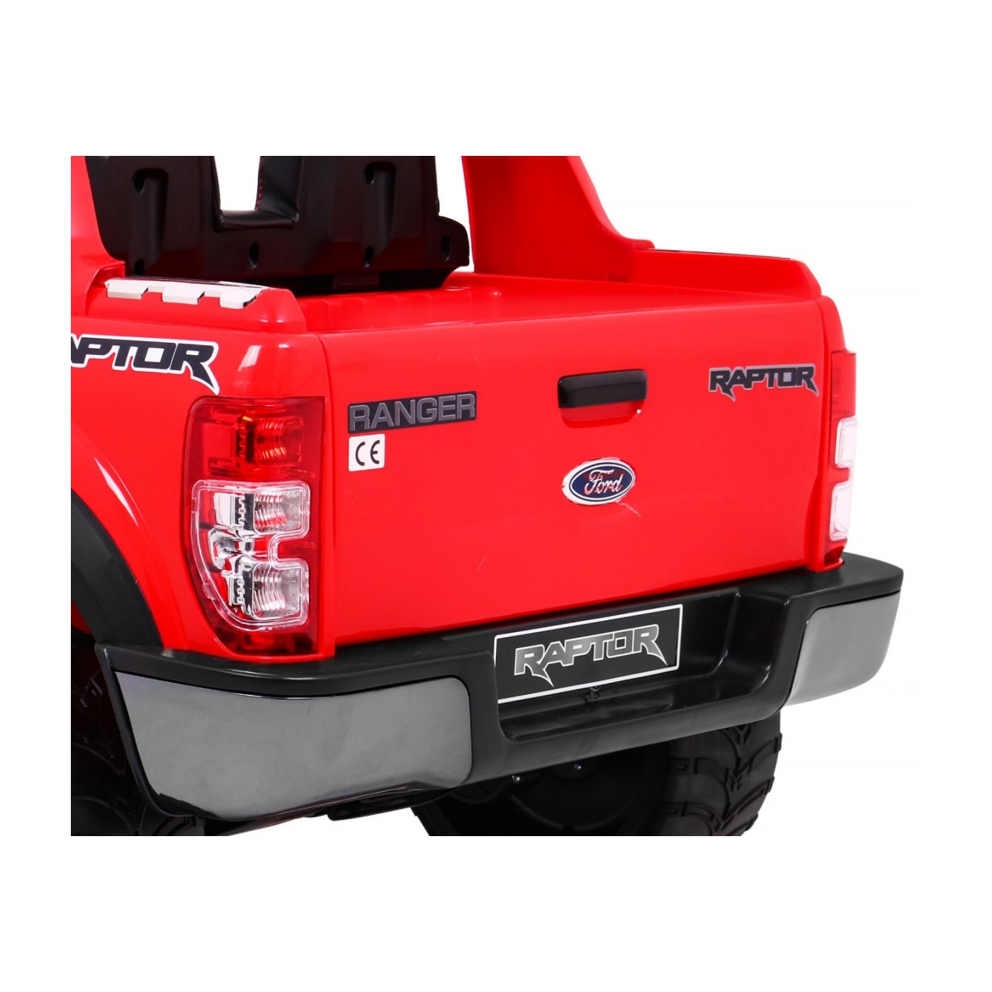 Vozidlo Ford Ranger Raptor červené