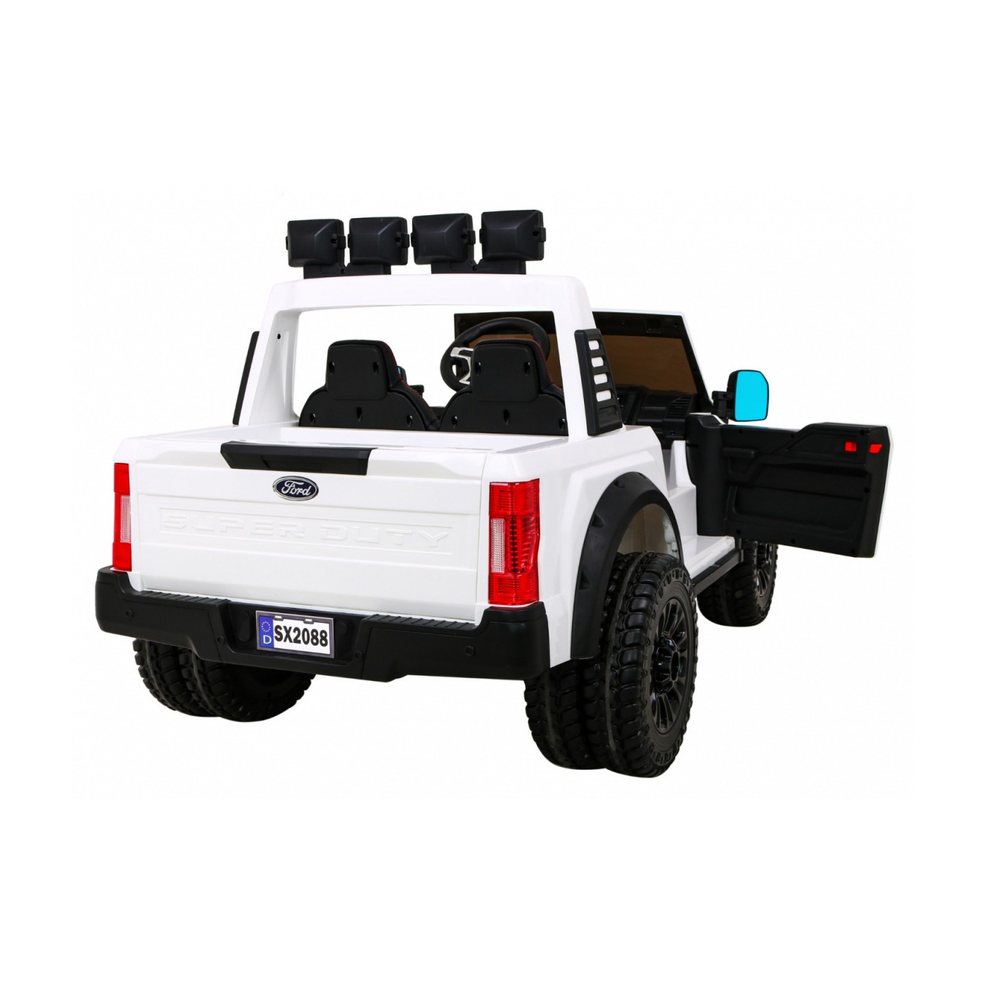 Vozidlo Ford Super Duty bílé
