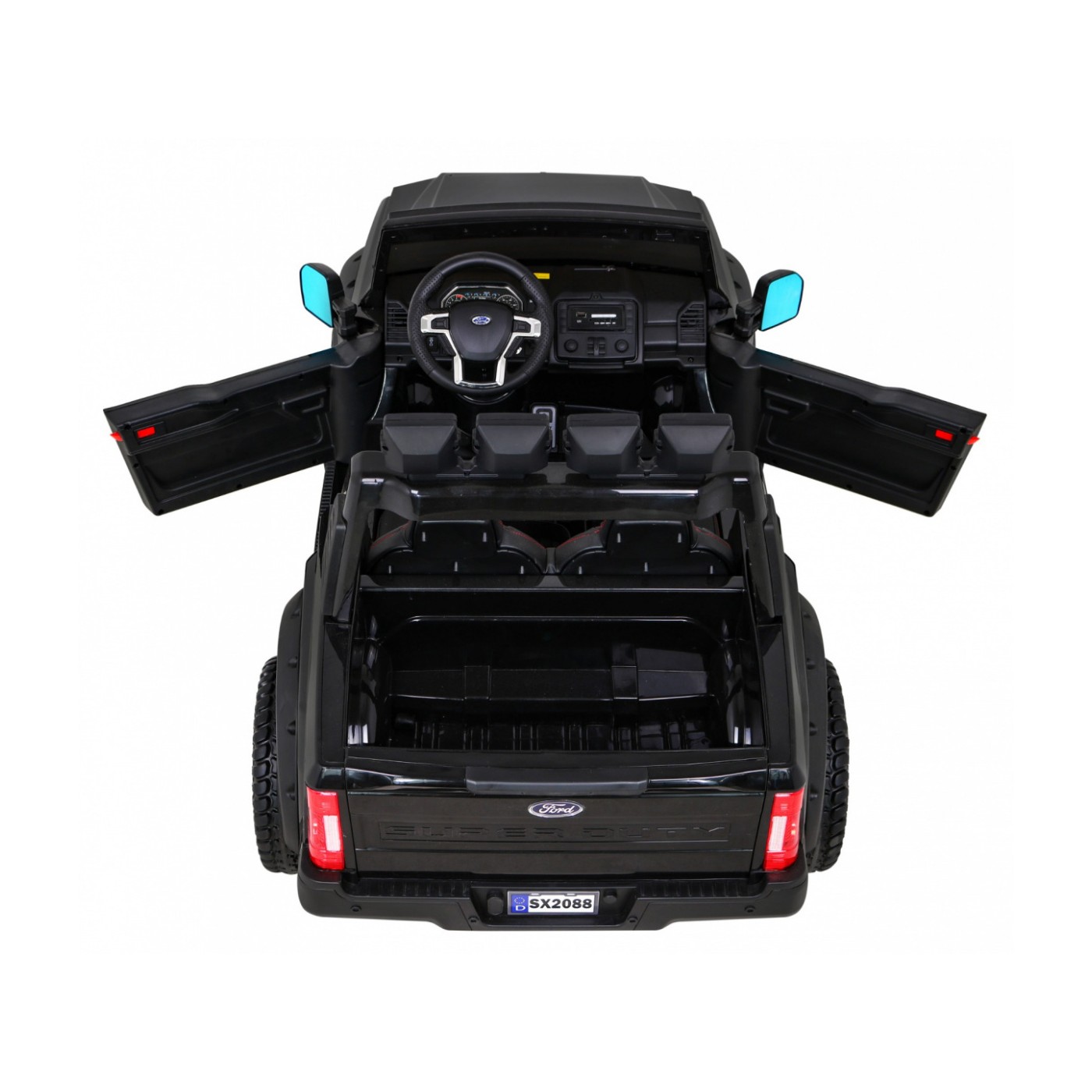 Vozidlo Ford Super Duty černé
