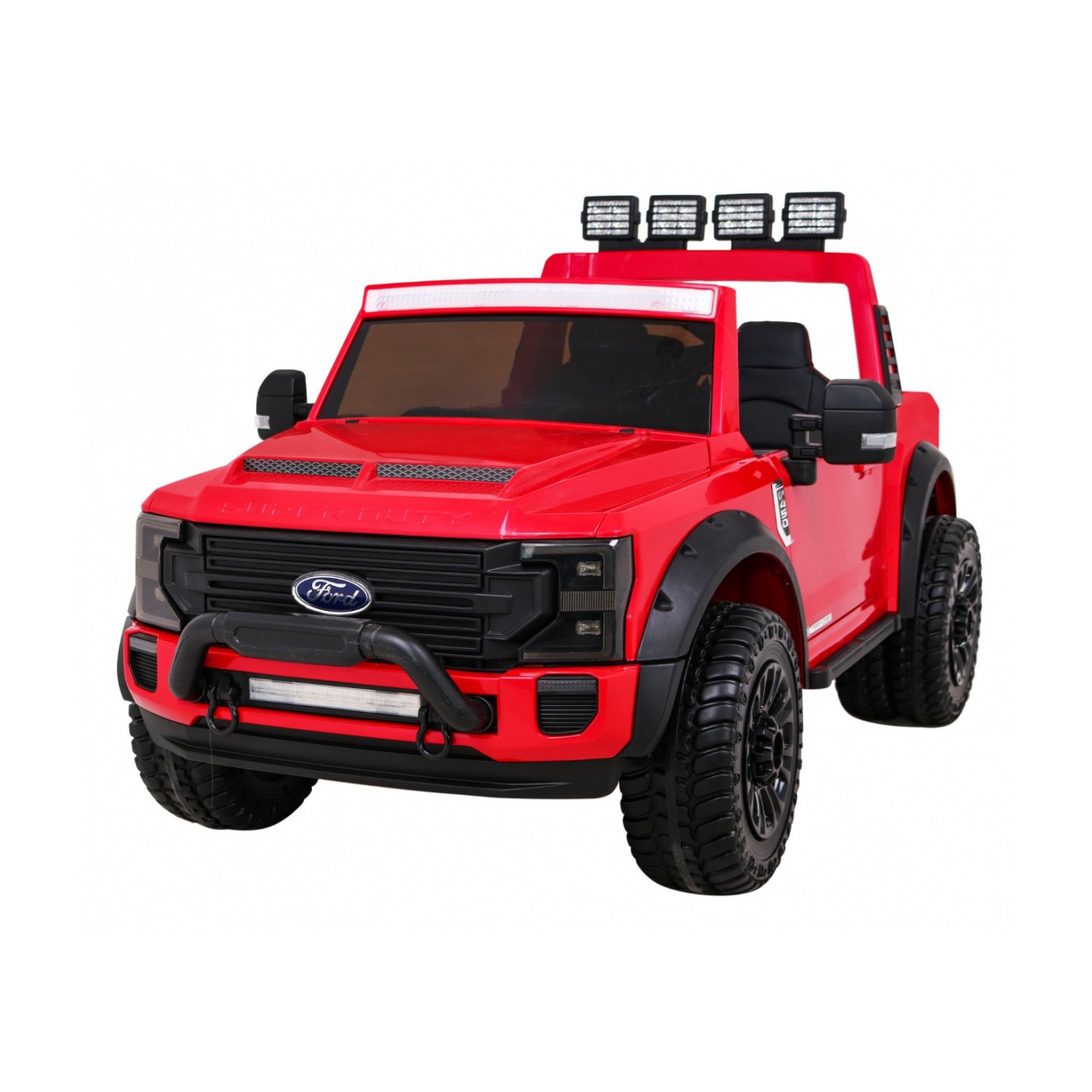 Vozidlo Ford Super Duty červené