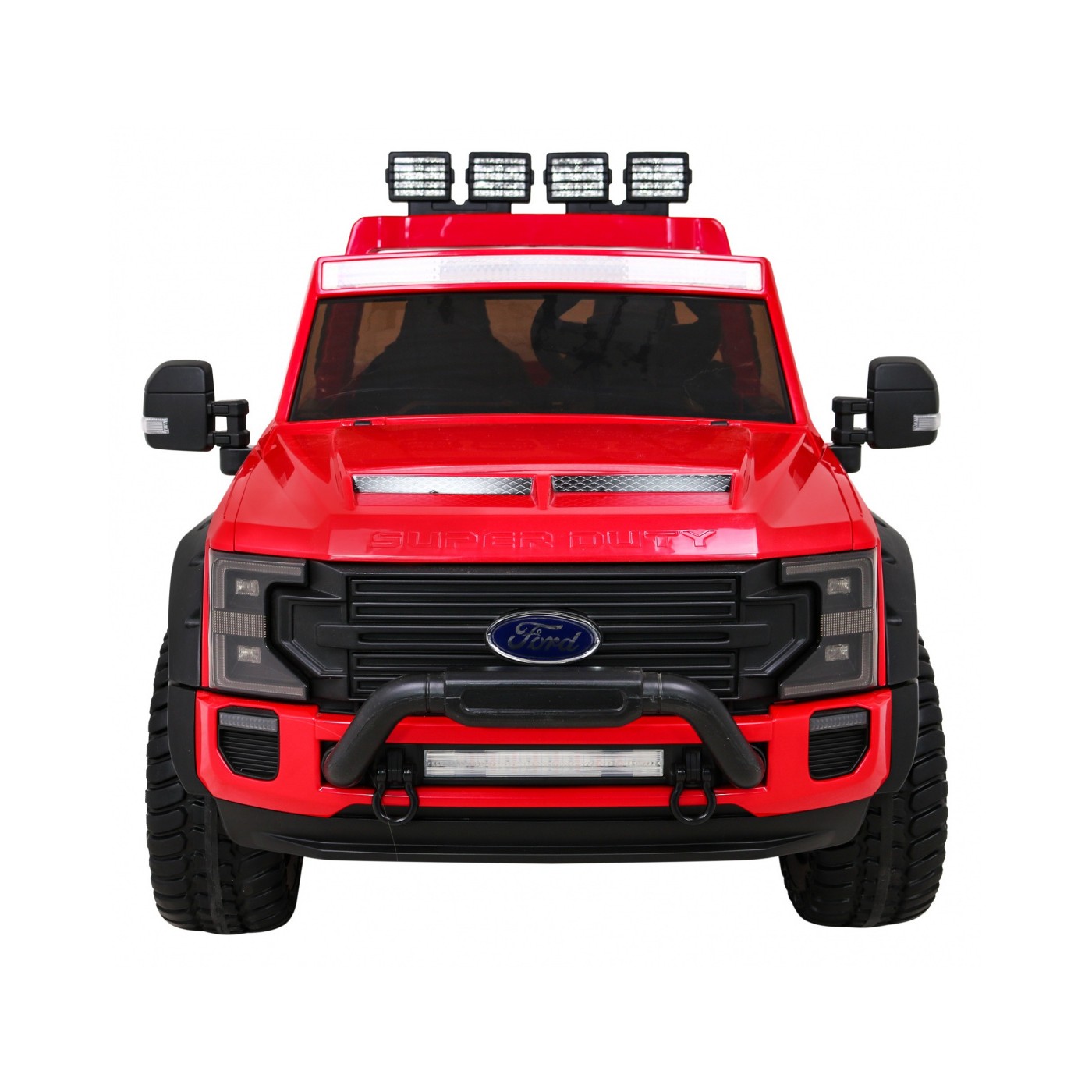 Vozidlo Ford Super Duty červené